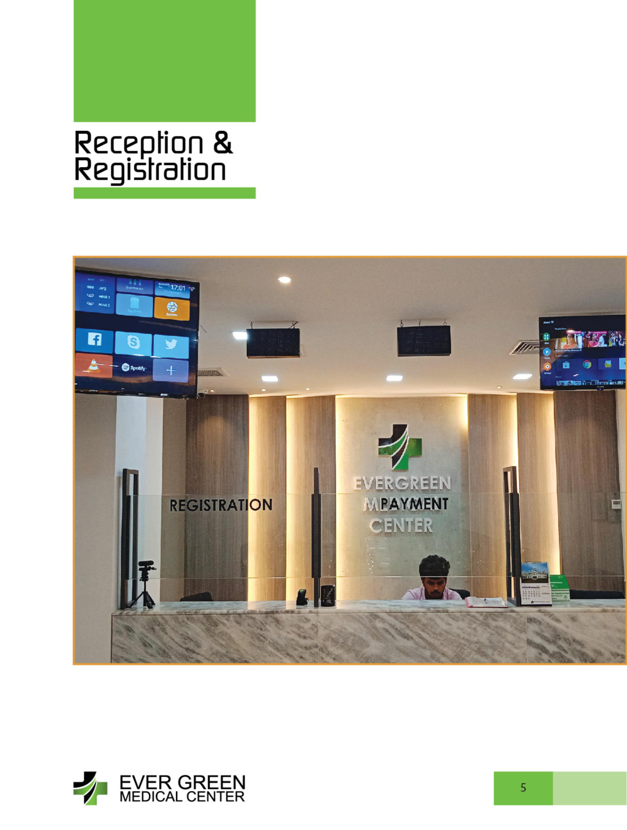 Evergreen Medical Center Reception